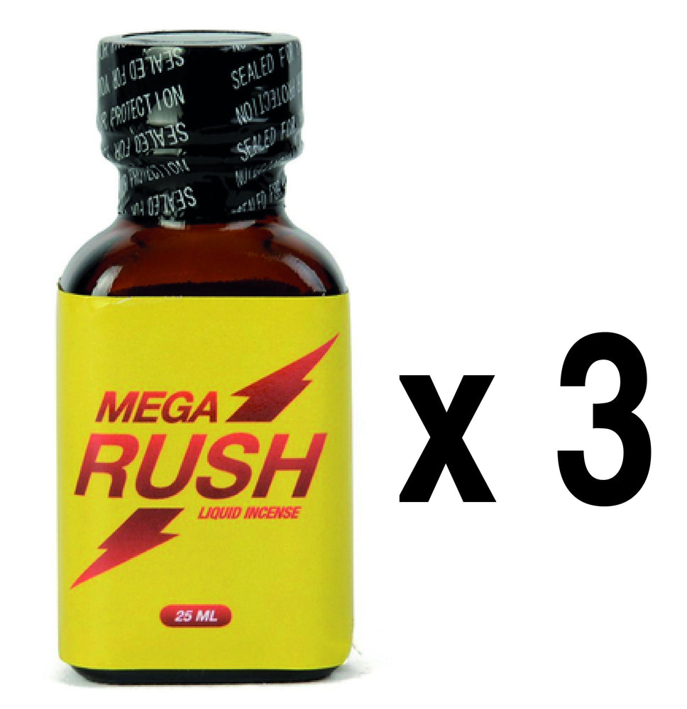 Mega Rush 25ml X3 - BGP Leather Cleaner - Cheap / Packs