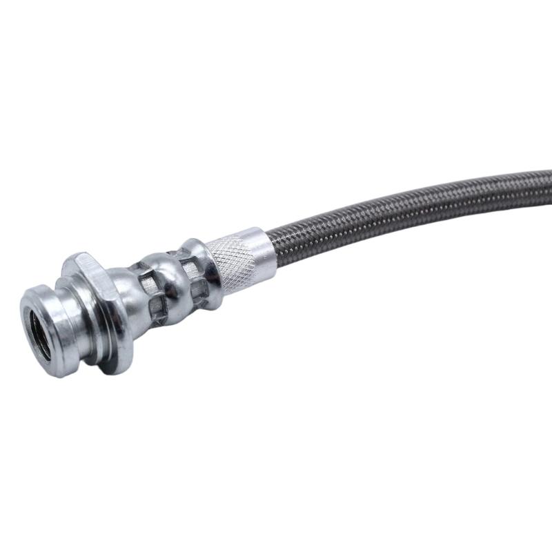 Direct Fit Braided Brake Line Stainless Steel Construction H1717SSPAIR For Braking Response And Longevity