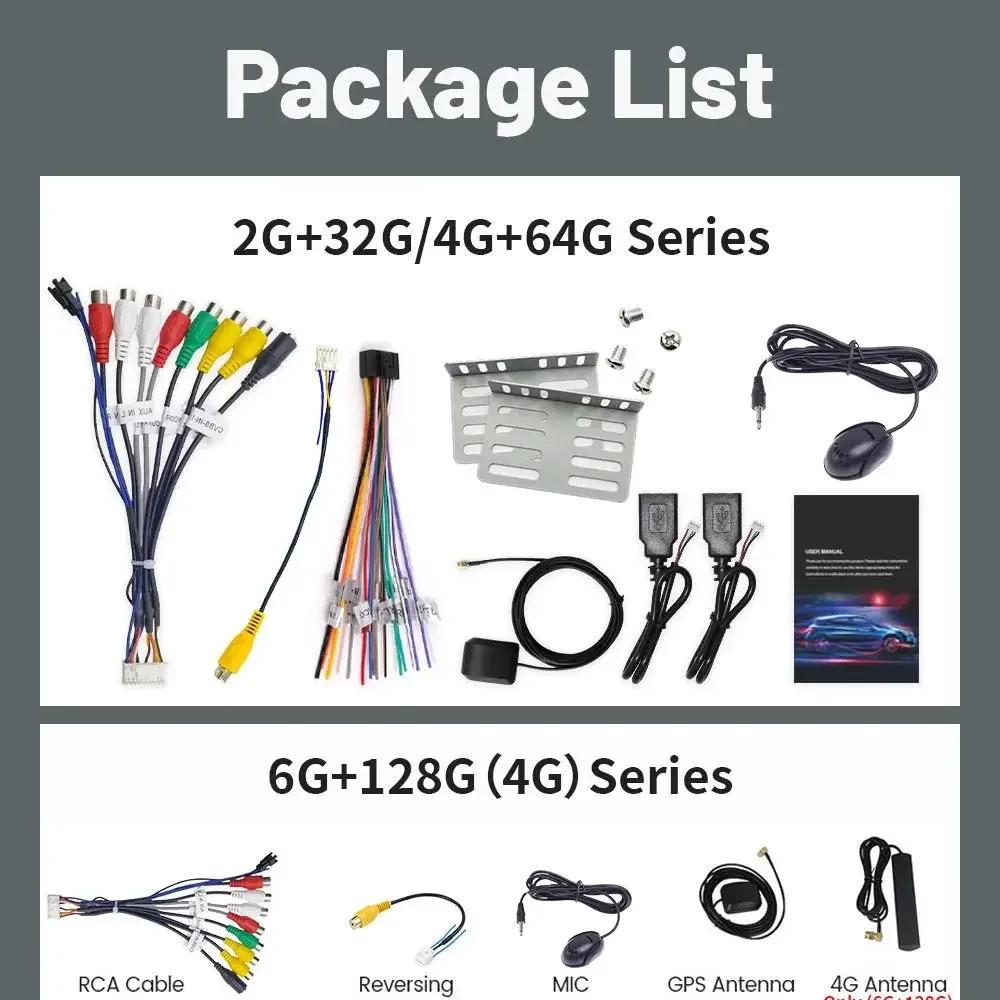 7" 9" 10" Inch Android Car Radio Carplay Screen Stereo GPS Wireless Bluetooth Car Radio Multimedia Universal Multimedia Player