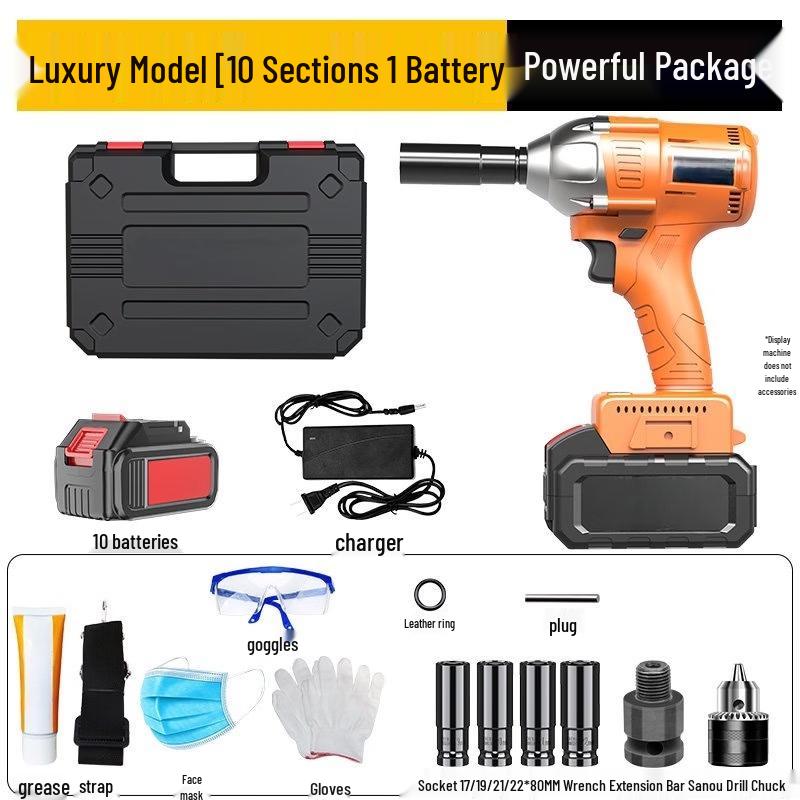 

Tai You Qian Cordless Impact Wrench CN plug (adapter included)