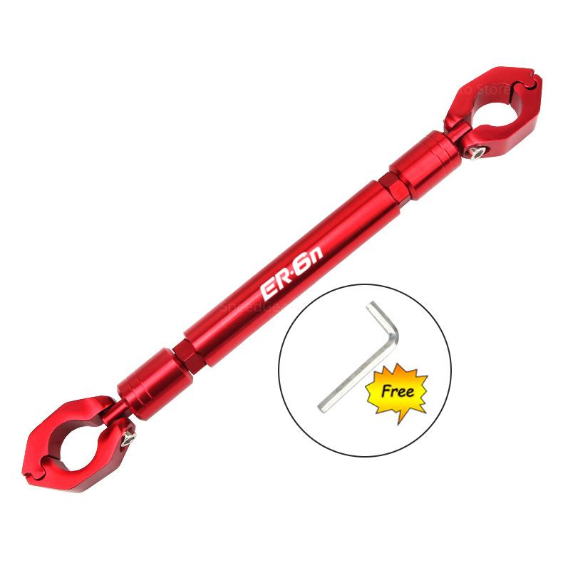 Pro Kawasaki ER6N ER 6N ER-6N 2006-2016 2013 2014 2015 Motocyklové příslušenství Vyvažovací tyč Řídítka Hrazda Páčky Držák telefonu