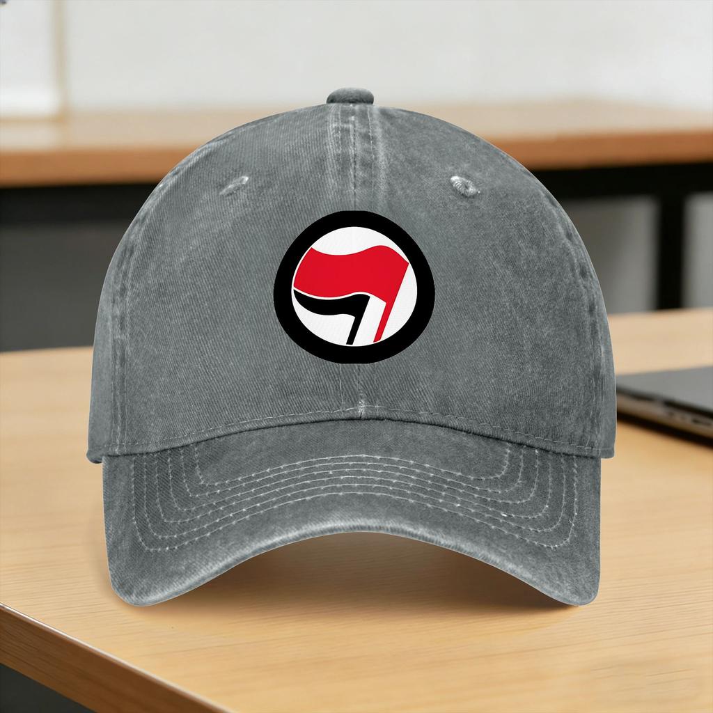 Casquette de Baseball Lavez Antifa Anarcho Casquette Trucker Décontractée pour le Soleil Été Couple Femmes Kpop Rock Casquette Snapback