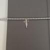 Exquisite Bowknot Pendant Necklace Elegant Neckchains Jewelry Gray Pearls Clavicle Chain Charm Adornment for Women