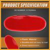 Front Door Panel Reflector Light Cover for Dodge for Ram 1500 2002-2008 5179299AA Red Replacement