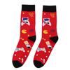 1 Pair Novelty Pattern Warm Stockings Autumn Winter Cozy Crew Socks Warm Socks Cotton Middle Tube Socks Men Women Gifts