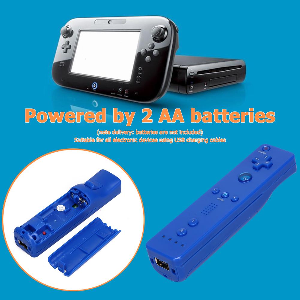 Wireless Remote Control Gamepad Hand Grip Controller for Wii U Game Accessories 1