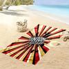 Union Crest Print Beach Towel, Large Soft Quick Dry Towel for Beach Camping Swimming