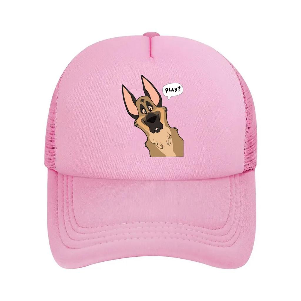 GerUnisex Shepherd Play Graphic Mesh Baseball Cap Casual Hat Outdoor For Womens Unisex FeUnisex