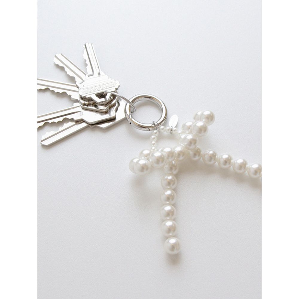 DEFINE OTHER 4th Reorder_Pearl Ribbon Keyring