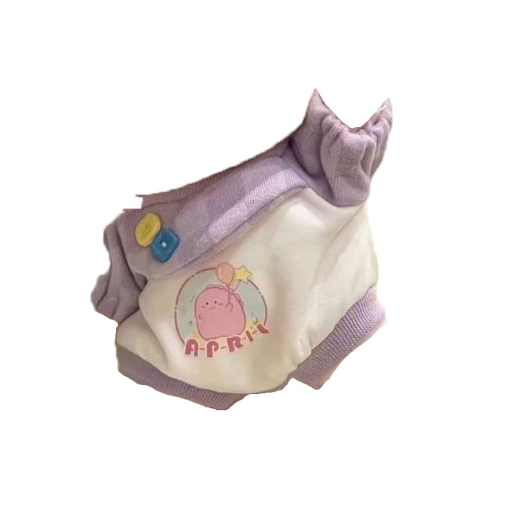 

Одежда для кукол из хлопка, футболка из мультфильма, плюшевая кукольная одежда, 20 см, кукла из хлопка style E