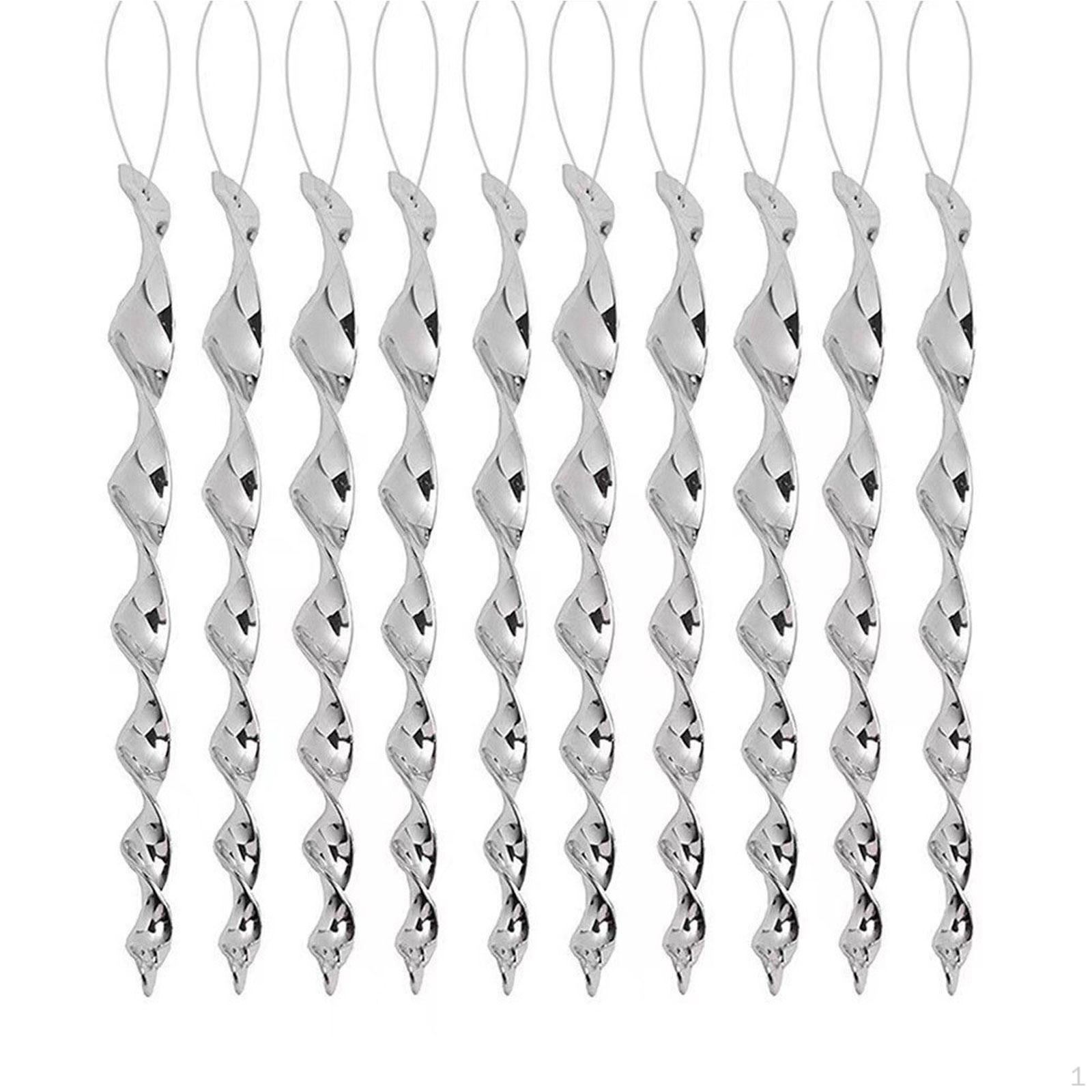 10x Ветровые вращающиеся светоотражающие отпугиватели птиц 12 дюймов Вращающиеся декоративные палочки для