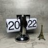 Manufacturer Cross-border European Automatic Page Turning Clock Retro Simple Home Living Room Table