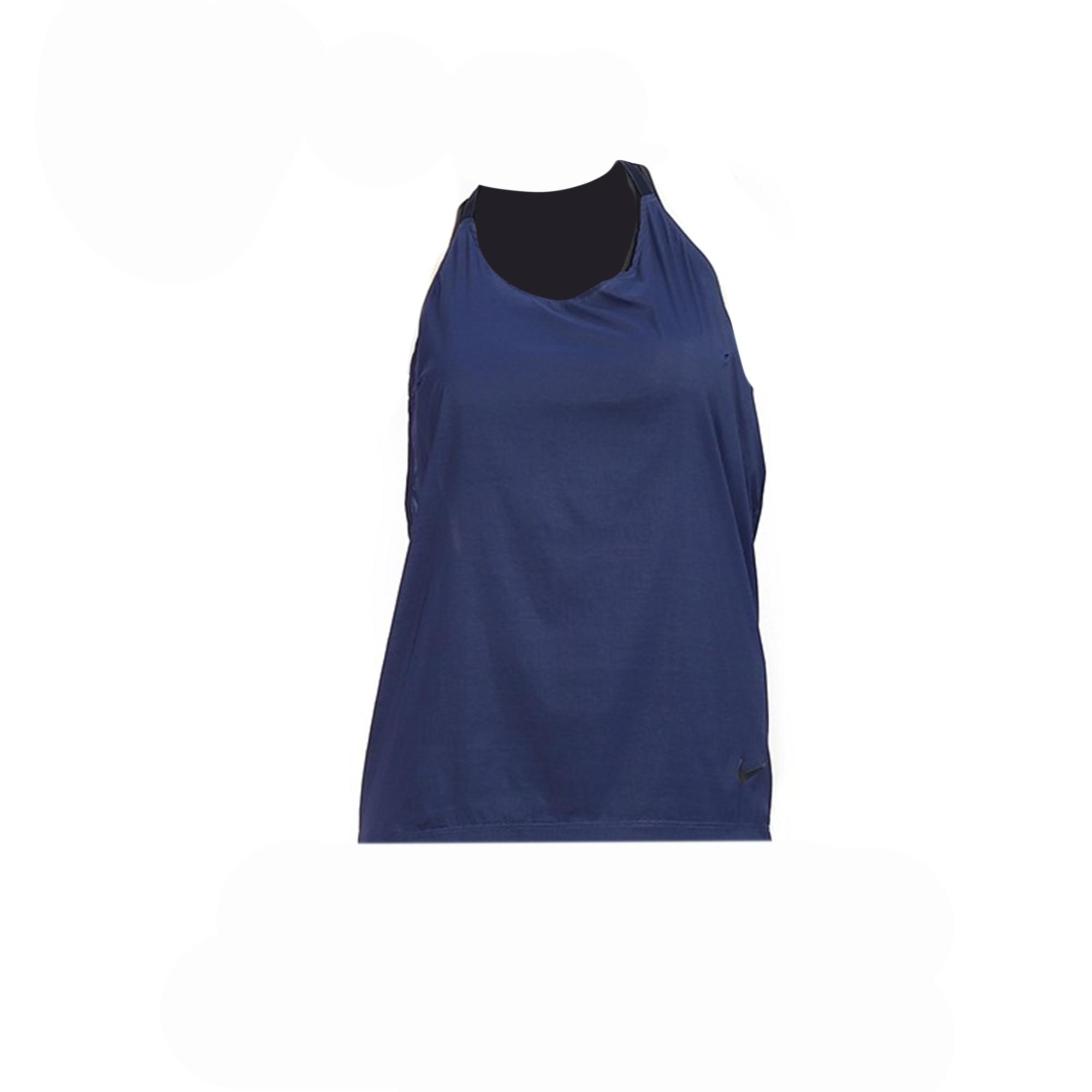 

Nike Swoosh Camisoles Women s Blue Crew Neck Moderate Other 824223-411 XXS