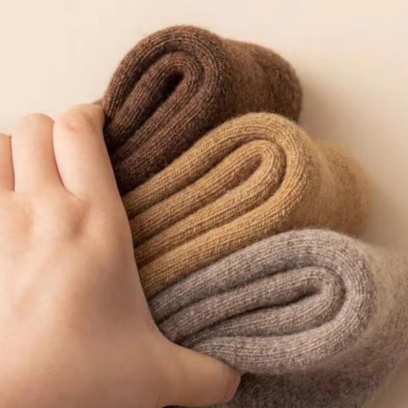 

Мужские утолщенные зимние шерстяные носки до середины икры