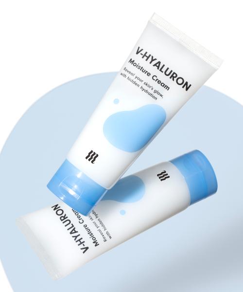 Merzy V Hyaluronic Acid Hydrating Ampoule & Cream Set with Gift