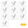 2/5/10pcs 3D Metal Car Interior Dekoration Stickers Badges Auto Styling For Abarth Punto 124 125 500 Fiat Viaggio Car Accessory WS1