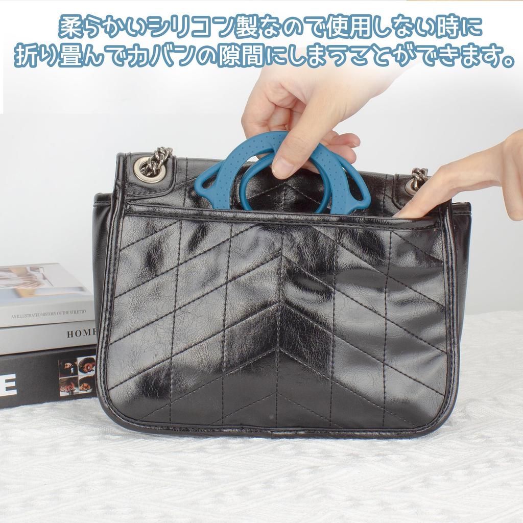 TYESO Drink Cup Holder, Silicone Straw Carrier with Handle for Portable Tumblers (BrownWhiteGray)