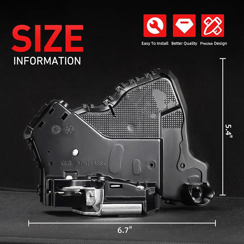 Car Door Lock Assembly Front Left Right Side Door Lock Actuator Fit For Toyota Camry/Corolla/Highlander Etc. 69040-AA050 Front Door Left Side