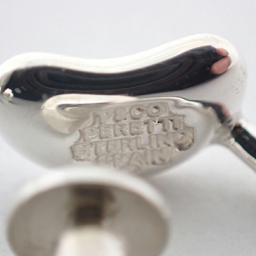 [Used] TIFFANY/Tiffany 925 Bean Earrings/j63-5