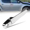 Chrome /Black Front Right Outer Door Handle For Mitsubishi Triton Ml Mn 2006 2007 2008 2009 2010 2011 2012 2013 2014 2015