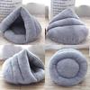Four Seasons Semi-Enclosed Pet Bed: 3D Warm Cat and Small Dog Bed Slipper Mat