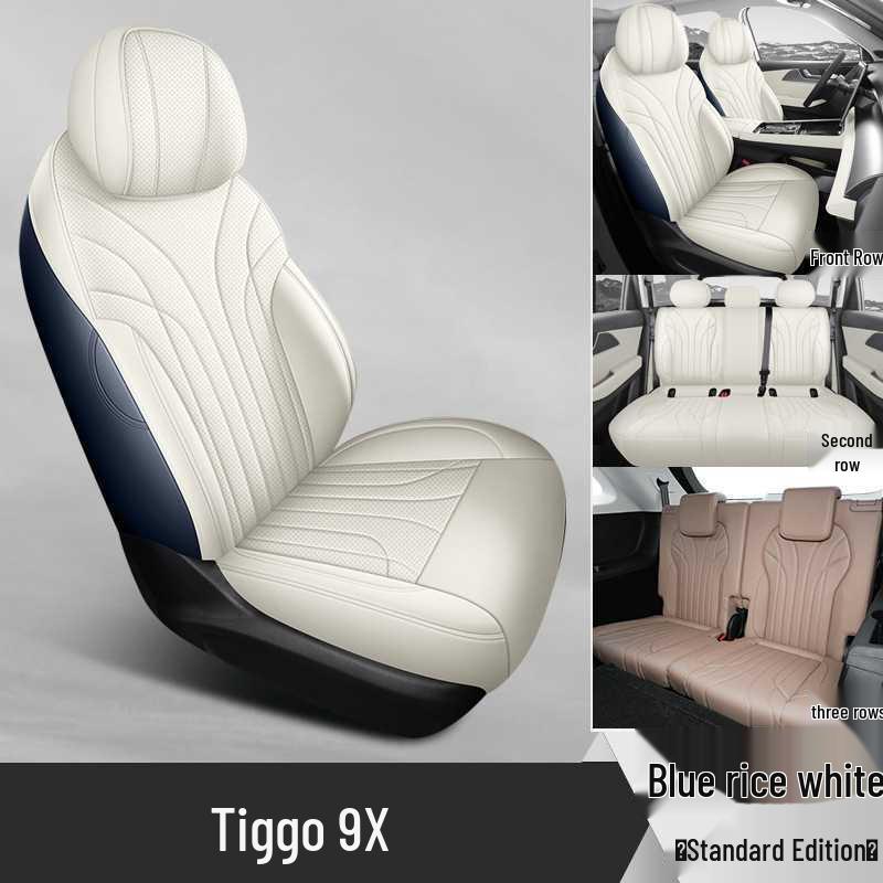 Chery Tiggo 9 & 9x Sitzbezüge: Vollumrandung, Ganzjahres, Fünfsitzer-Kissen