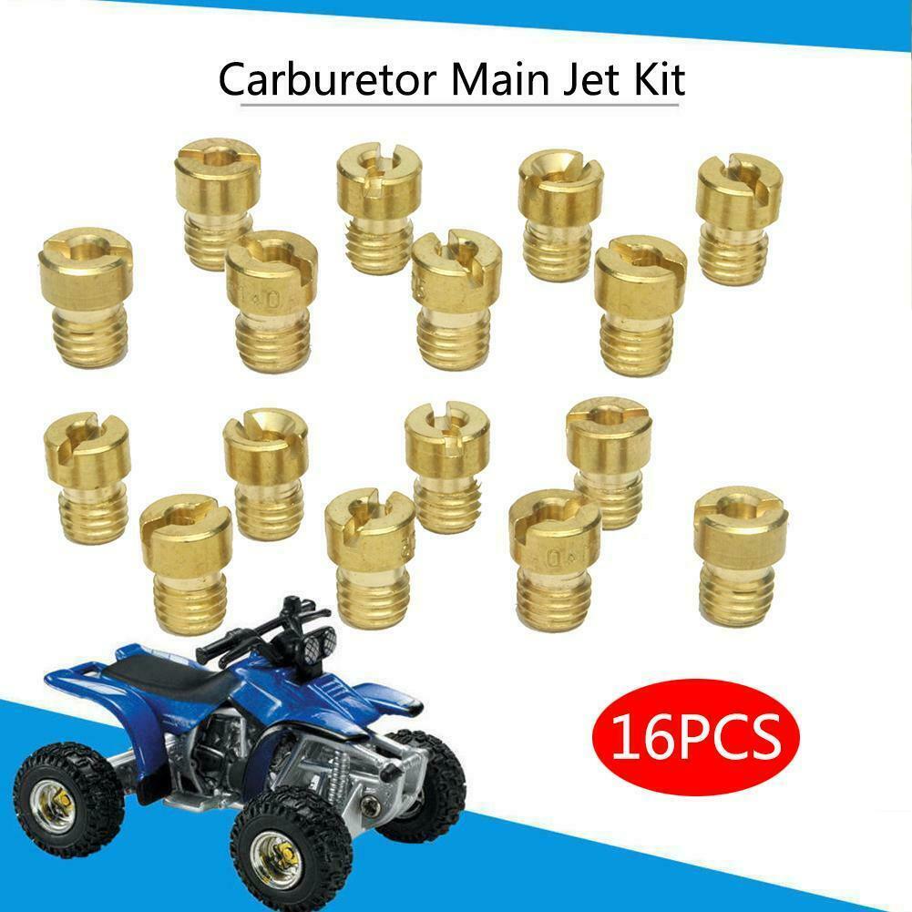 16pcs Carburetor GY6 CVK Main Jet Kit for 150cc and 125cc GY6