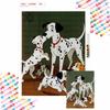 Diamond Painting Full Diamond Art Craft 101 Dalmatians Dog Family Ornaments Handmade Living Room Decoration Background