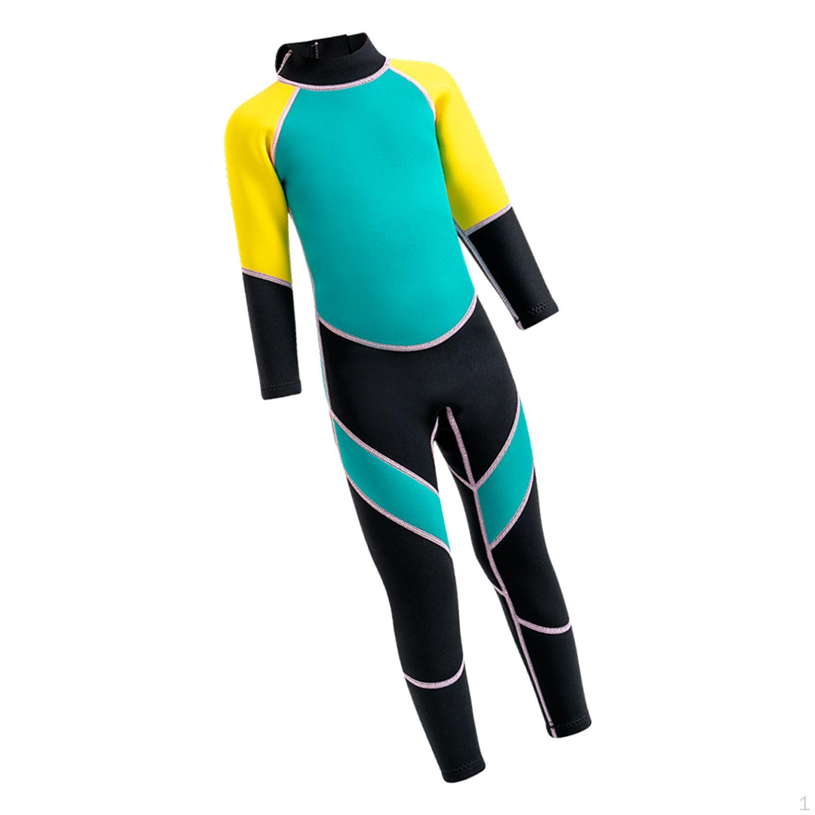 

Детский гидрокостюм 2 мм неопреновый костюм для серфинга, дайвинга for Ages 5 to 6