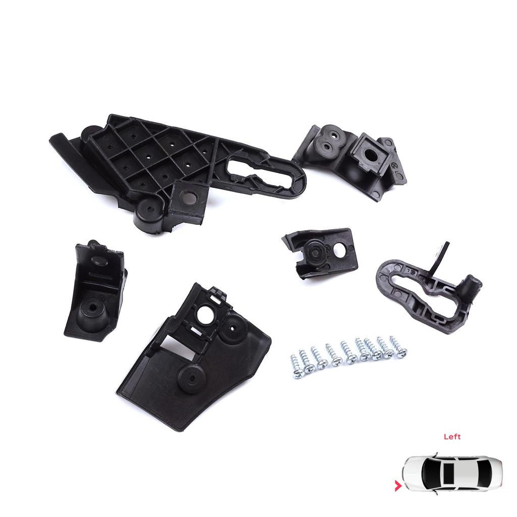 BHL563-1 Headlight Holder Mount Repair Bracket Tab Set Left Side for Seat Leon Cupra MK4 KL1 KL8 2020-On 5FA998225