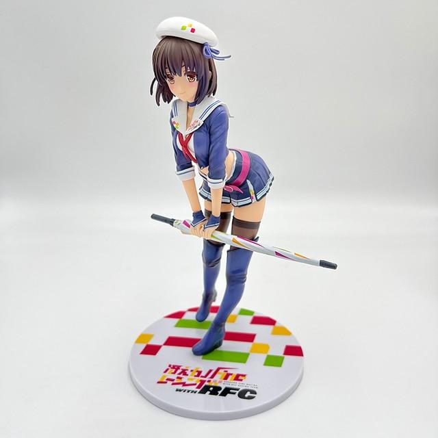 Racing Sexy Anime Figure Saekano How To Raise A Boring Girlfriend Fine Action Figure Megumi Kato Figurine Toys