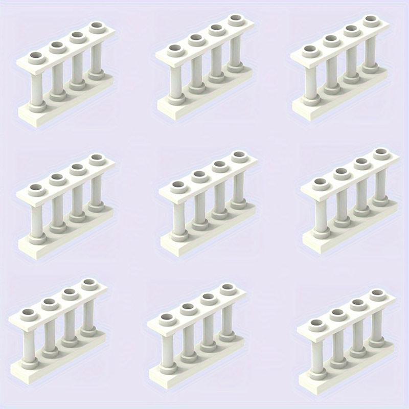 20 ks 1x4 Bodů Farma & Zahrada Stavebnice s Rančovým Plotem - MOC DIY Zvířecí Scéna Hrací Set, kompatibilní s 15332