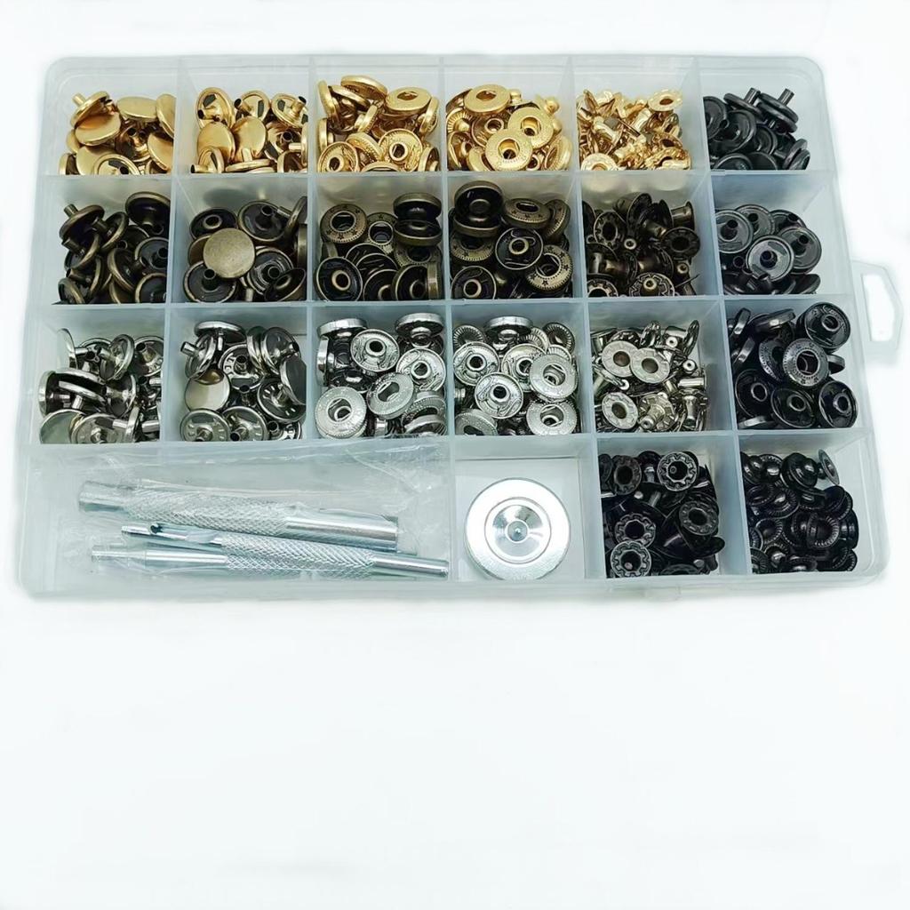 633 Metal Four-Button Double-Sided Rivet Tool for Leather Goods and Clothing Fasteners