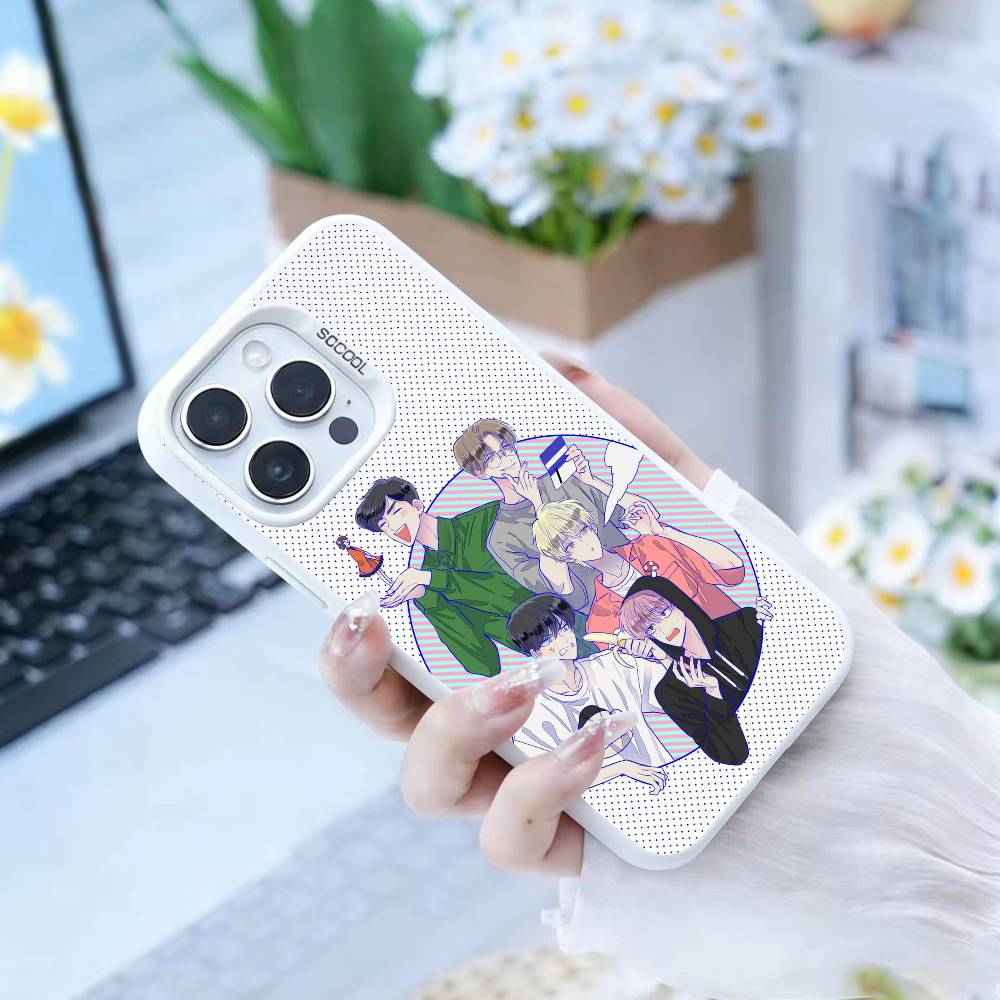 W-Webtoon-EACE  Phone Case For IPhone 16 17 15 14 12 13 Pro Max white Color Shockproof Cover