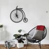Metal Bicycle Wall Art Bike Artwork Hanging Decor Home Decorations for Living Room Study Bedroom Dinning Room Office