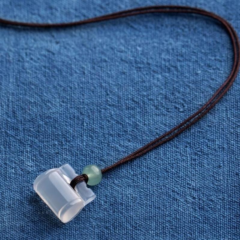 Unique Natural Jade Stone Necklace with Traditional Ethnic Designs Perfect for Cultural Event and Daily Wear