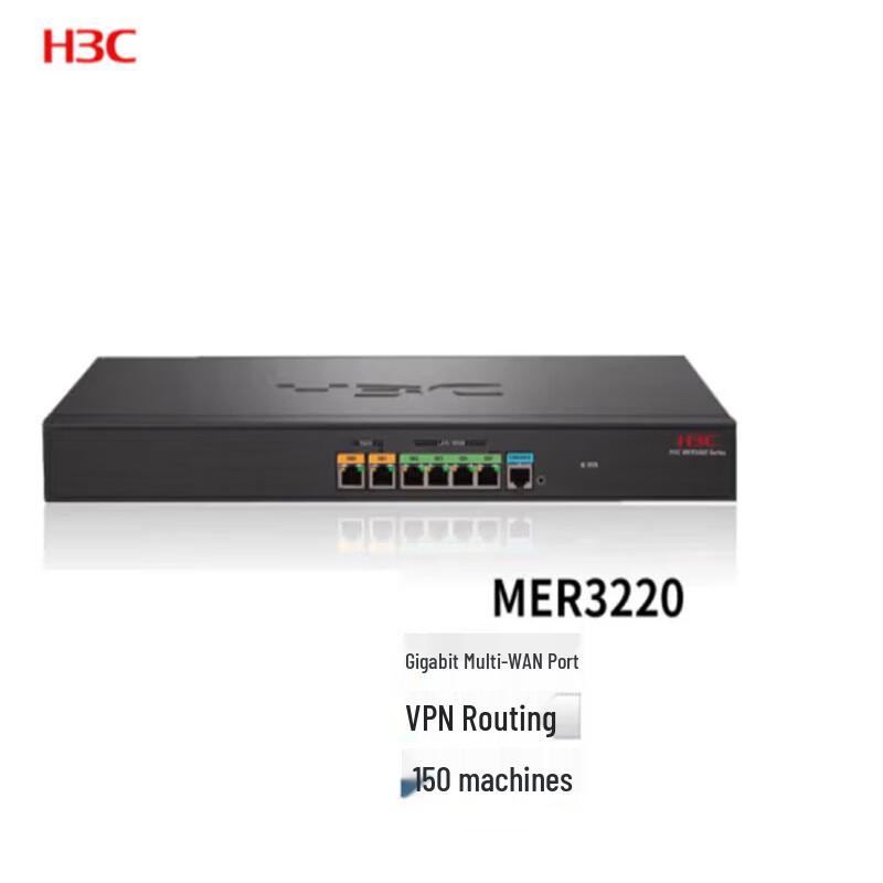 H3C MER3220 Full Gigabit Enterprise VPN Router with Built-in AC