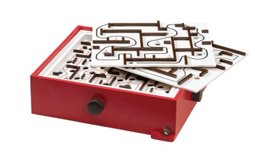 BRIO Labyrinth Game (Color) 34020, Ages 6+ [Toy, Wooden Toy, Game, Gift (Birthday/Christmas)]