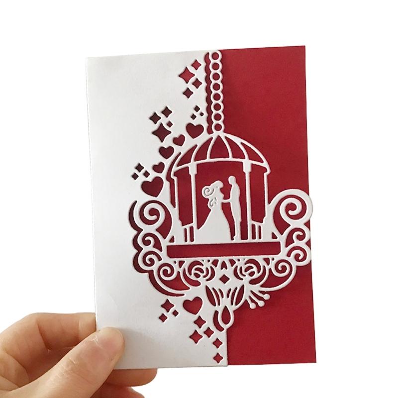 Couple Wedding Metal Cutting Dies DIY Craft Carbon Steel Embossing Template Stencil Scrapbooking for Card Die Cuts Mold