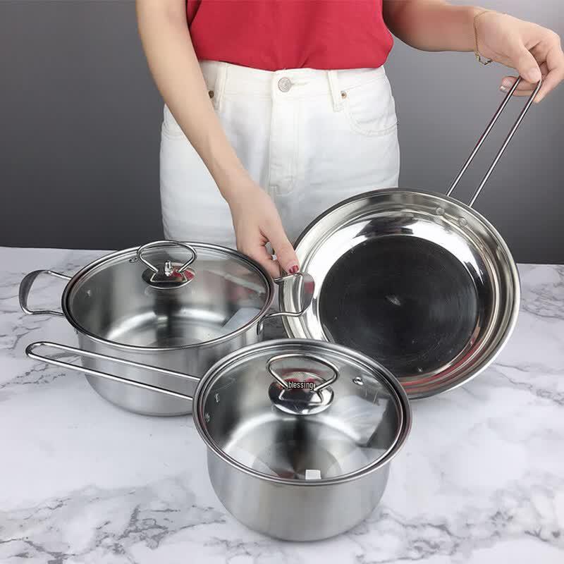 ZISIZ Panda 5-Piece Cookware Set