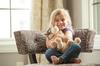 Wild Republic Wolf Plush Realistic Soft W18 x D38 x H26cm Toy, Material, Cuddlekins, (10963)