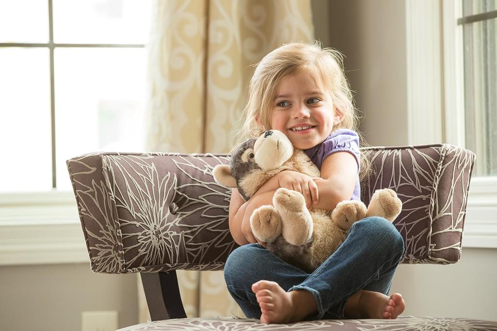 Wild Republic Wolf Plush Realistic Soft W18 x D38 x H26cm Toy, Material, Cuddlekins, (10963)