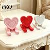 Heart Shaped Phone Holder 3D Printed Holder, Love Shape Mobile PLA Desk Organizer Stand, Cell Tablet Mount, Valentine's Day Gift Wear Resistant