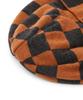 Eondeokeonteulol Winter Plaid Beanie Beanie / Checkerboard / Old Brick