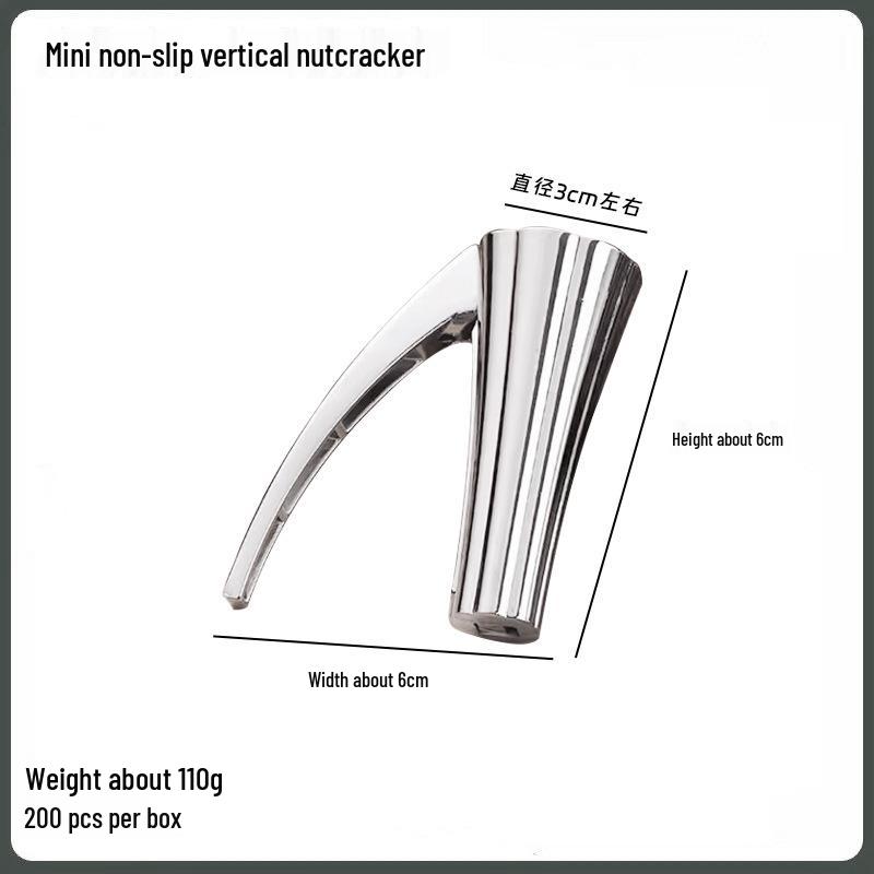 Louskáček na ořechy ze slitiny zinku na vlašské ořechy, piniové oříšky, lískové ořechy a pekanové ořechy