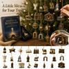 Acrylic Flat Advent Calendar - Hanging Ornaments of Journey To for Christmas Countdown