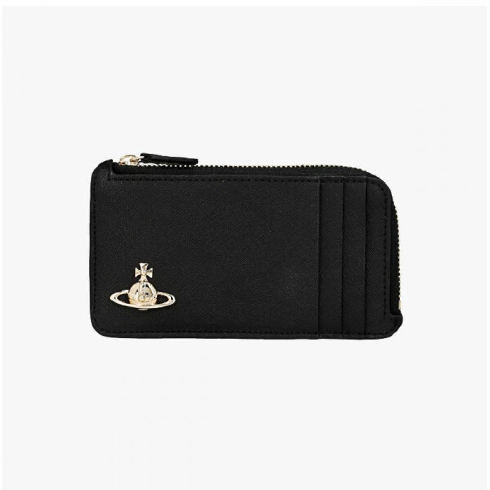 

Vivienne Westwood Vegan Bio Saffiano Zipper Card Holder FREE