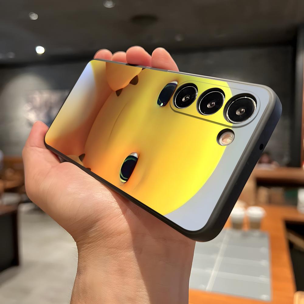 

C-Cute N-Nailong Чехол для телефона Samsung A56 A36 A26 A16 A15 A25 A35 A55 A14 A34 A24 A54 Черный Мягкий Samsung A32 4G