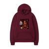 Textual Skeleton Hoodies Print Fashion Sweatshirt Hip Hop Casual Unisex Autumn Winter Fleece Streetwear Tops
