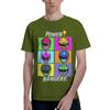 Power Rangers Pop Art Warhol Portrait Box Up Unisexs TShirt Clothes Hipster Tees Short Sleeve Fugees 100 Cotton
